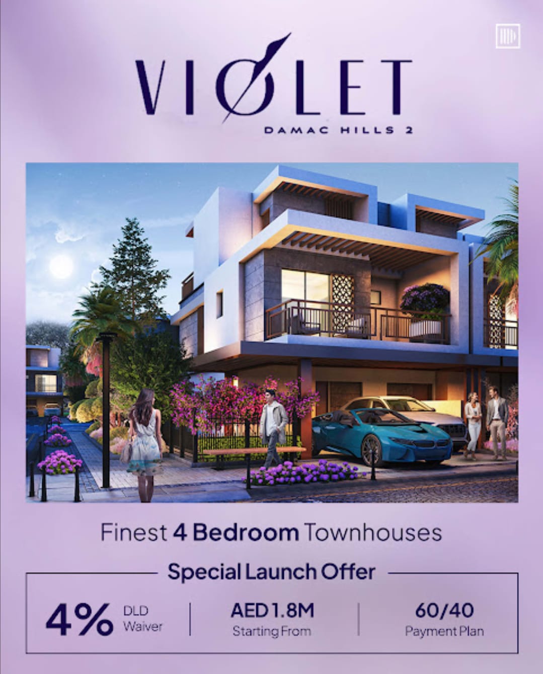 DAMAC HILLS 2 - VIOLET VILLA - Aazam MR Realty
