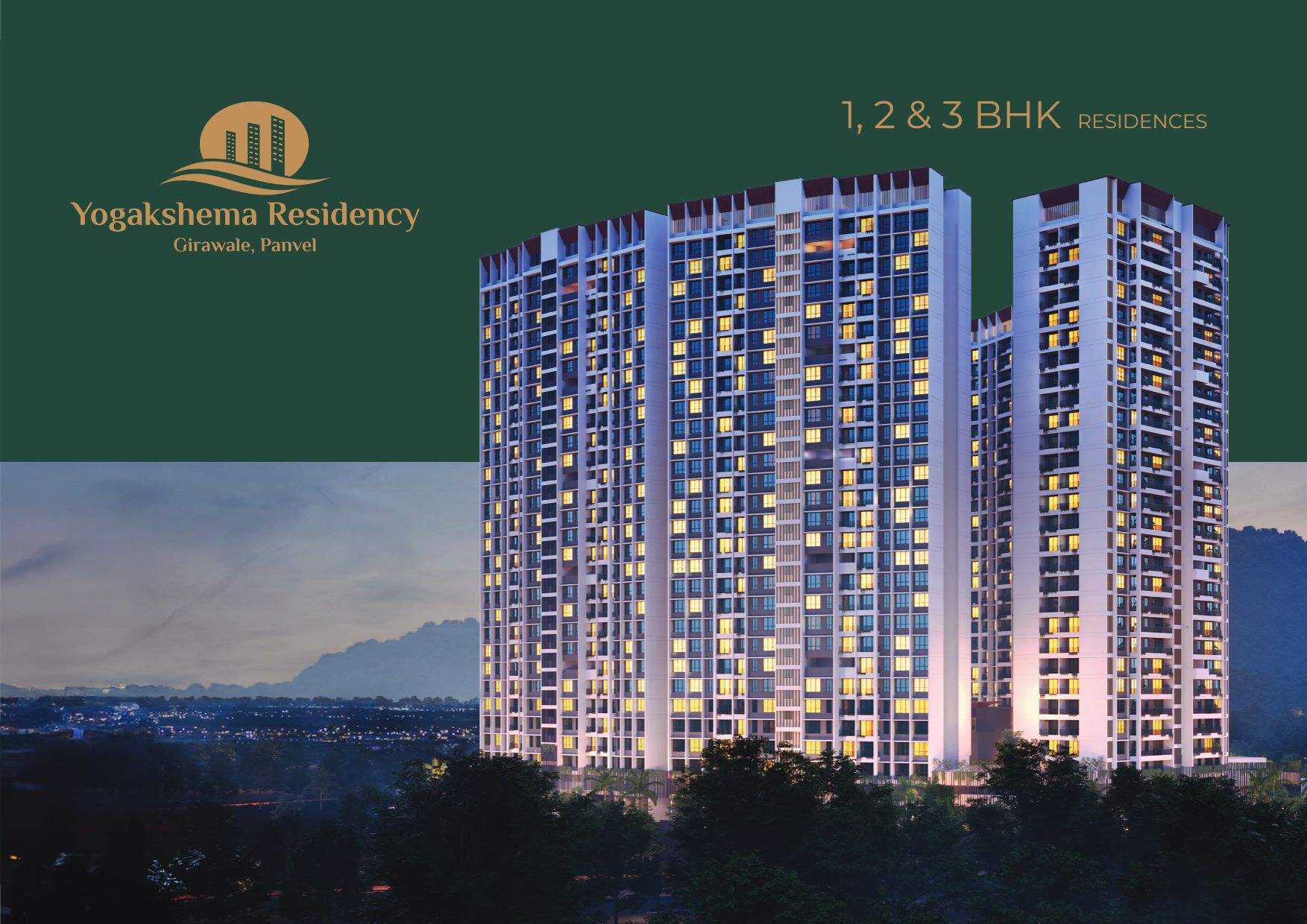 1bhk in Yogakshema Tower Panvel